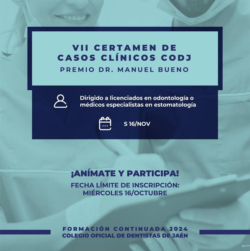 VII Certamen de Casos Clnicos CODJ. Premio Dr. Manuel Bueno.