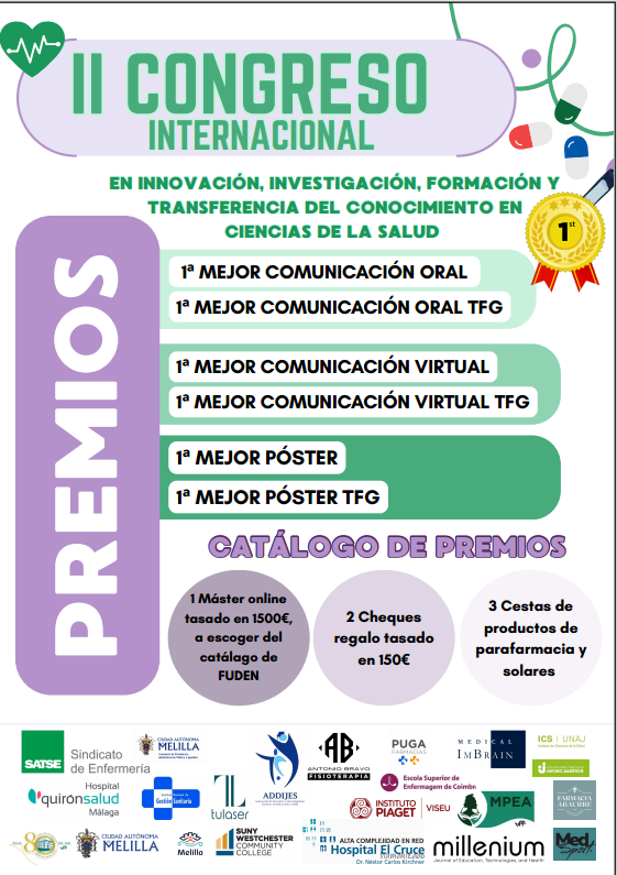 II Congreso Internacional en Innovación, Investigación, Formación y Transferencia del Conocimiento en Ciencias de la Salud-Melilla 2025
