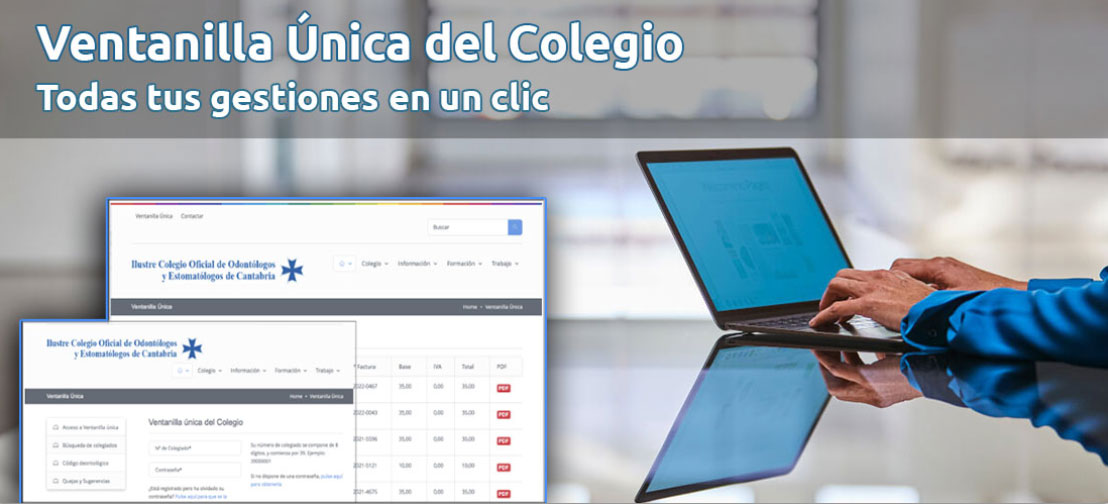 Presentacin Nueva pgina Web y Ventanilla nica del Colegio de Odontlogos y Estomatlogos