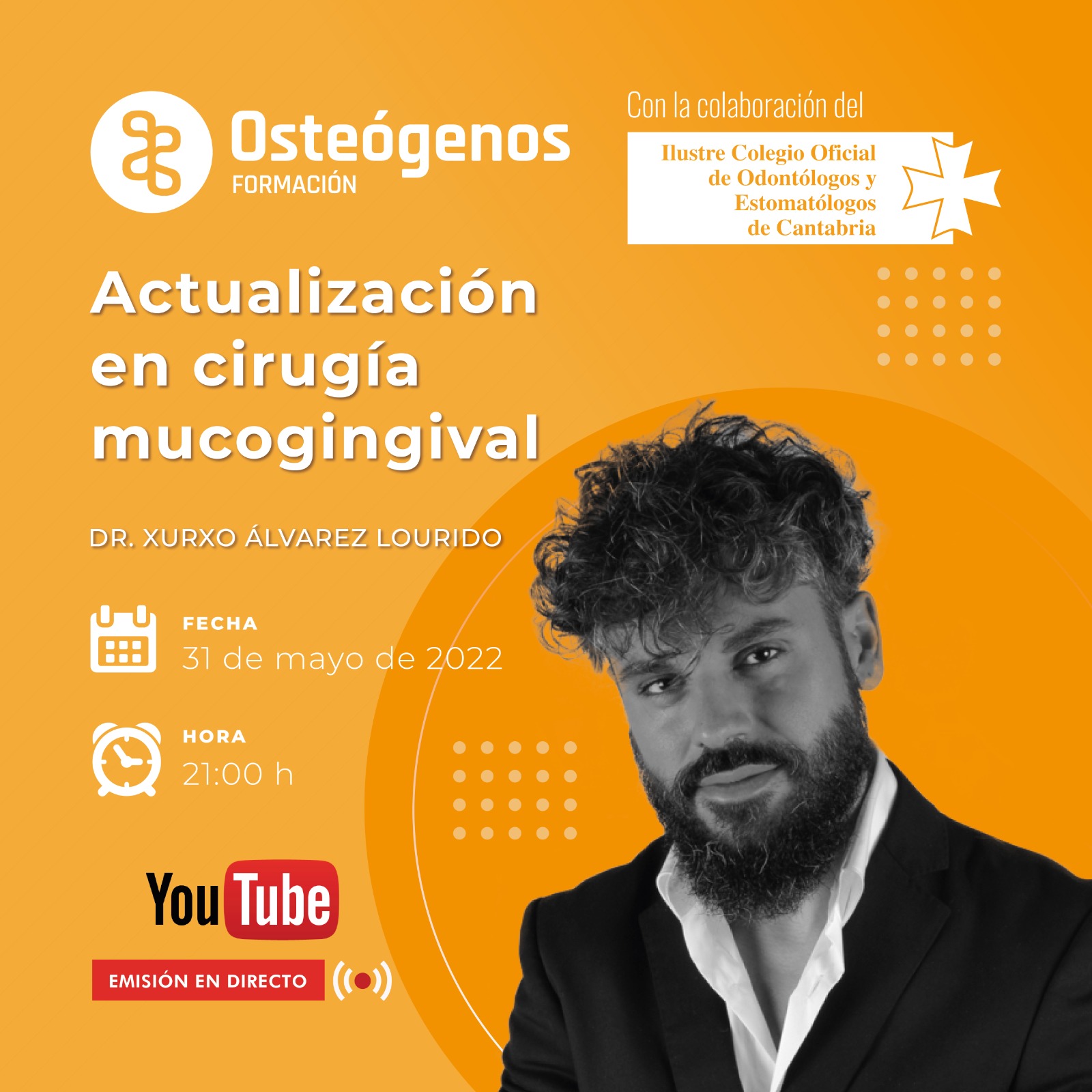 Webinar Gratuito. Actualizacin en Ciruga Mucogingival. En DIRECTO.