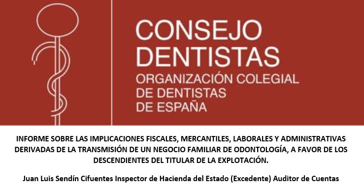 INFORME TRANSMISIN CLNICAS DENTALES A DESCENDIENTES TITULAR EXPLOTACIN