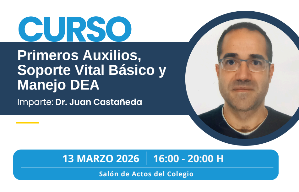 Primeros Auxilios, Soporte Vital B�sico y Manejo DEA. 13 MARZO 2026.